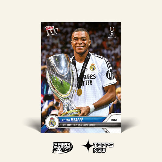 Kylian Mbappe - 24/25 UCC TOPPS NOW Card 2 Print Run UK