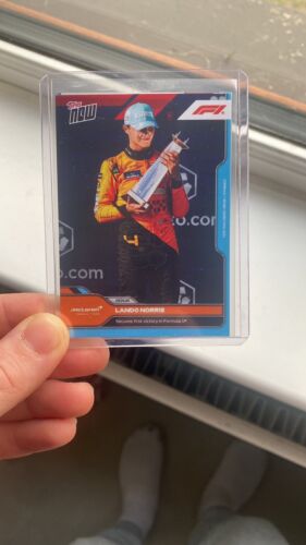 Lando Norris - Secures first victory in Formula 1® - 2024 Formula 1® Topps Now® Card 12