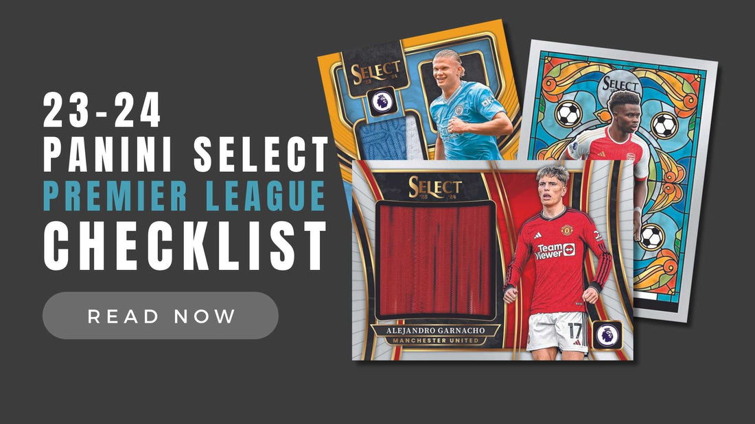 Panini Select 23-24 Premier League Checklist and Details