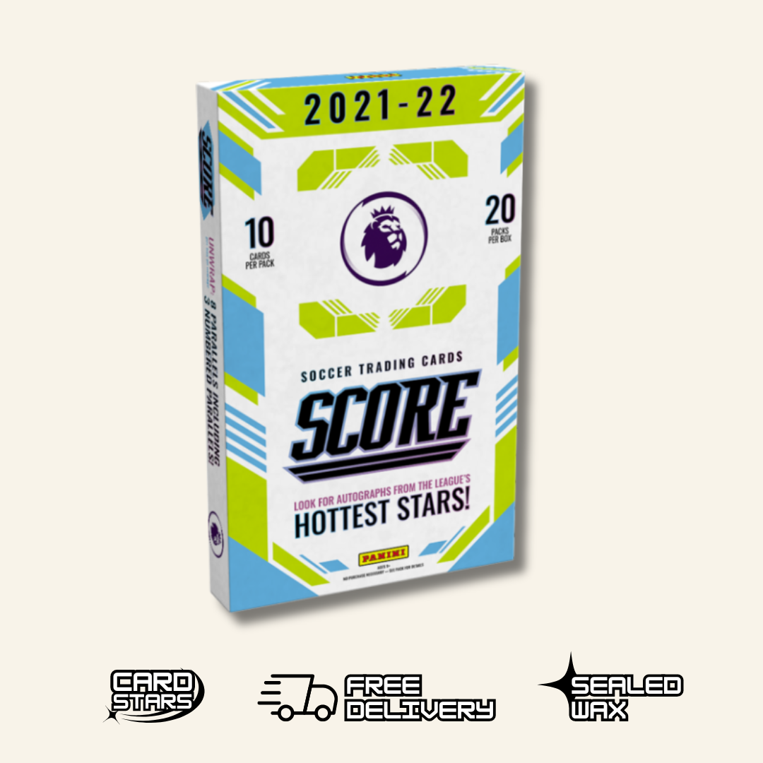 Panini Premier League Score 21/22 Trading Cards - Retail Box | Sealed Wax