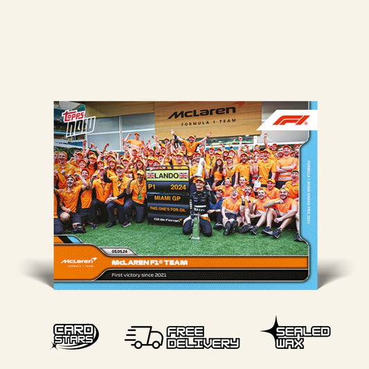 McLaren F1 Team - First victory since 2021 - Card 13 | F1 TOPPS NOW | PREORDER
