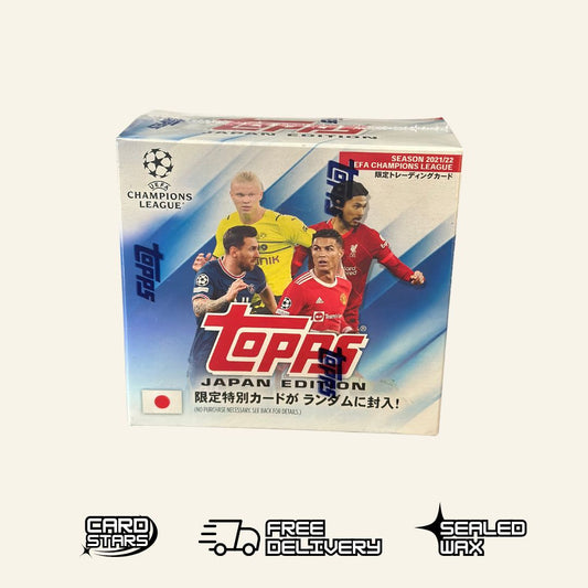 Topps Uefa Champions League UCL Japan Edition Box 2021-2022