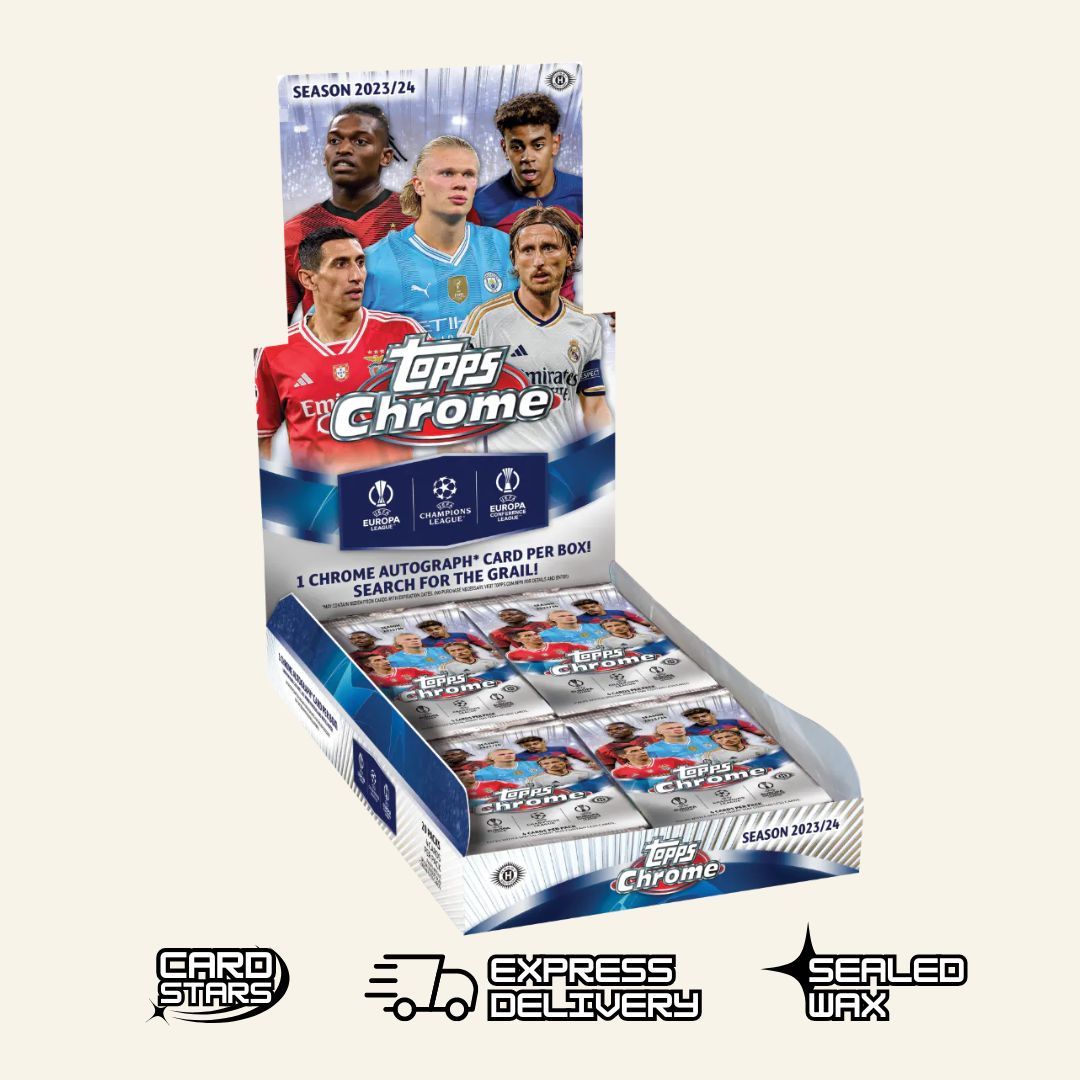 Topps Chrome UCC UEFA Club Competitions 2023-24 - Hobby Box