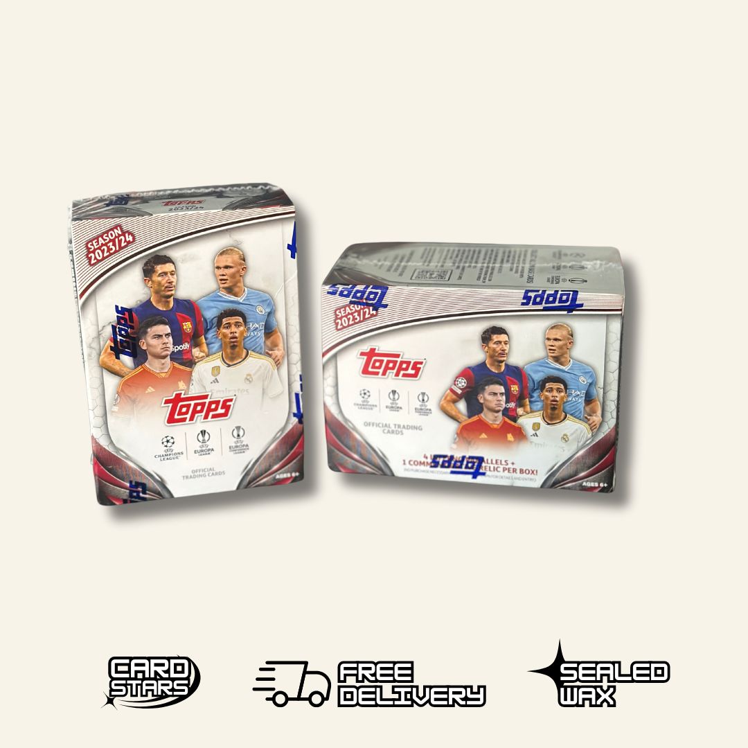 Topps Uefa Club Competitions UCC Flagship 23/24 Blaster Box