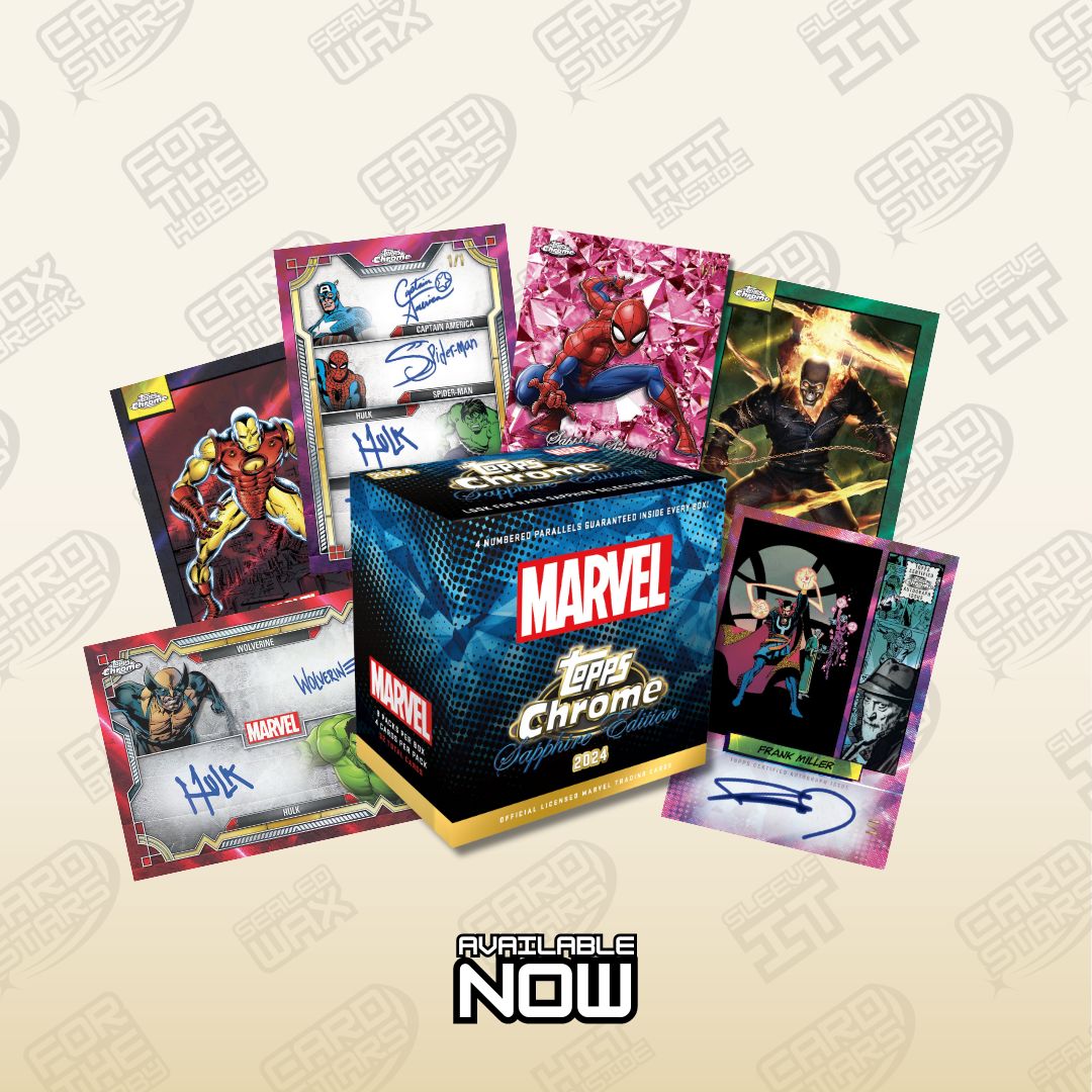 Topps Marvel Chrome 2024 – Sapphire Edition Hobby Box