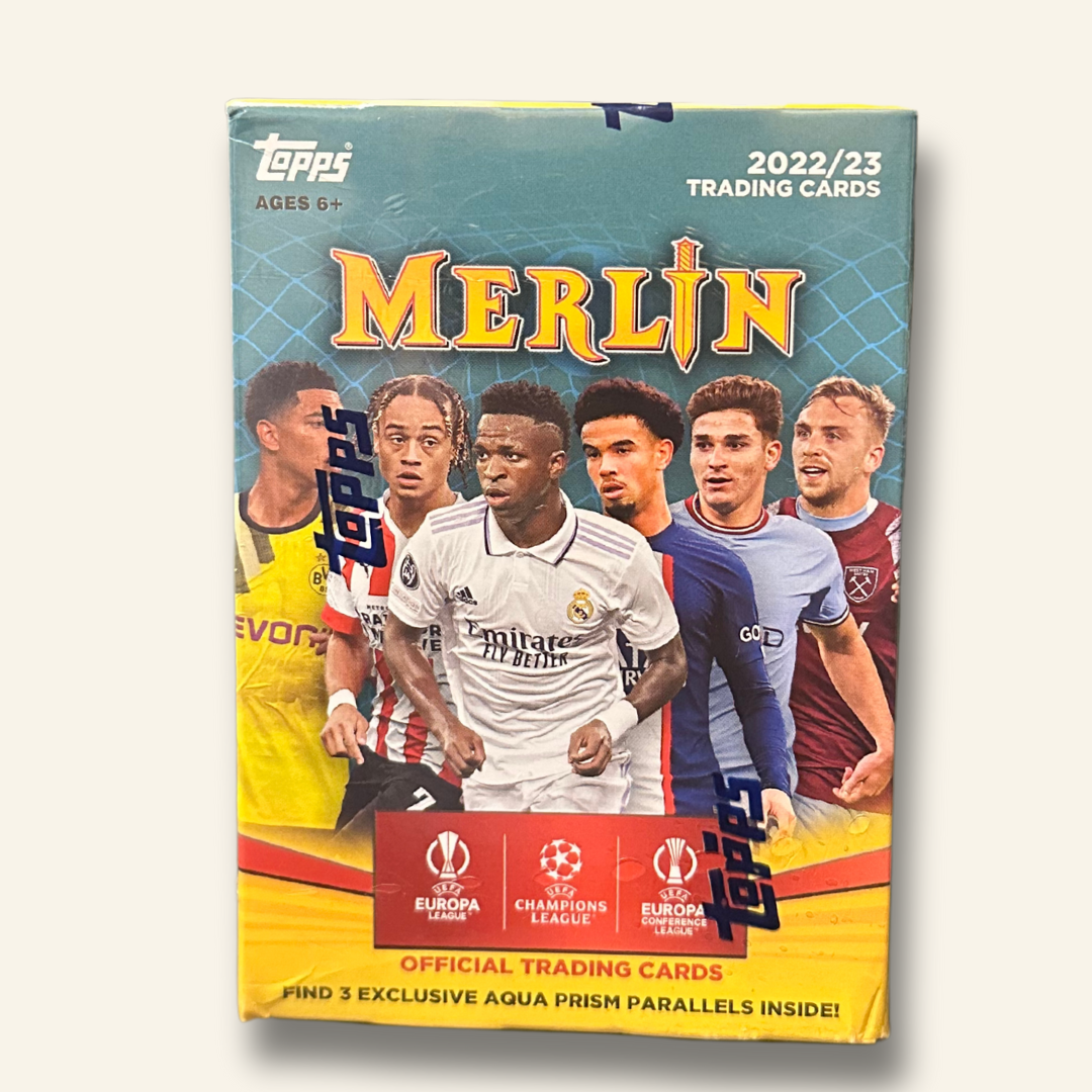 Topps Merlin UEFA Club Competitions Soccer Blaster Box 22/23