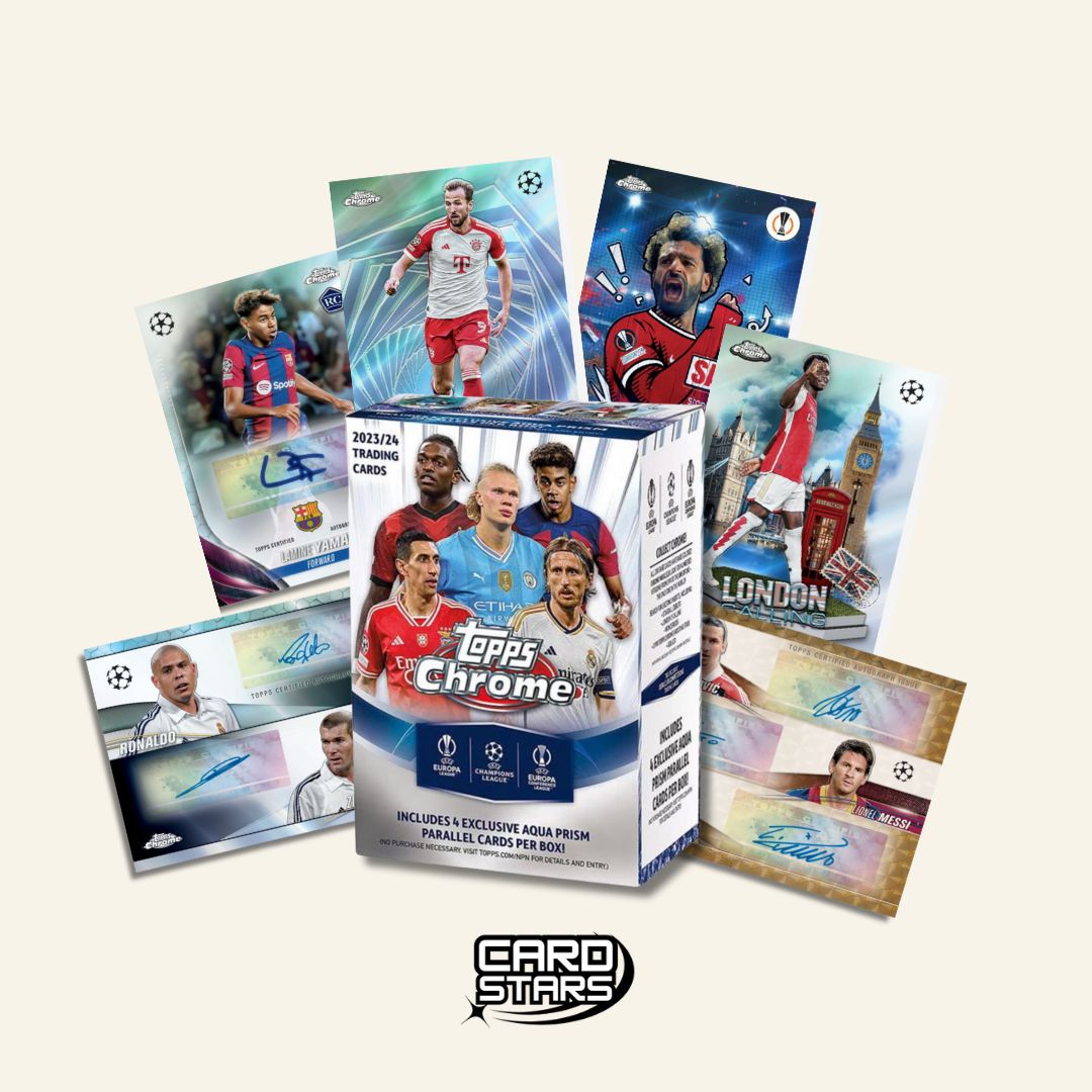 2023-24 Topps Chrome UCC UEFA Club Competitions - Blaster Box