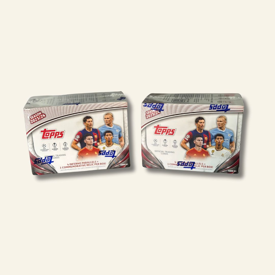 Topps Uefa Club Competitions UCC Flagship 23/24 Blaster Box