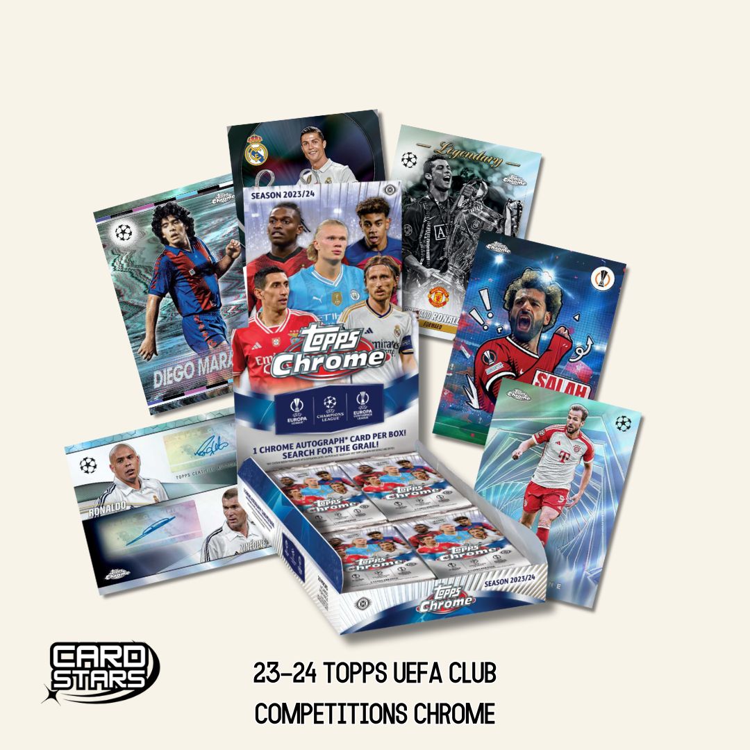 Topps Chrome UCC UEFA Club Competitions 2023-24 - Hobby Box